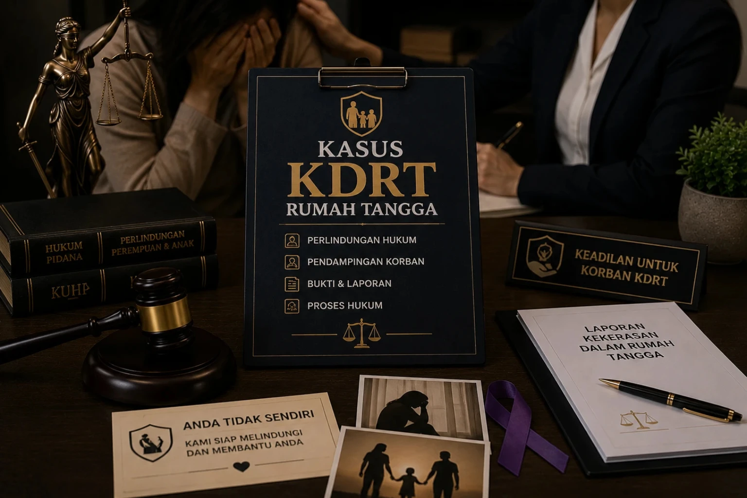 Layanan Kasus KDRT (Kekerasan Dalam Rumah Tangga)
